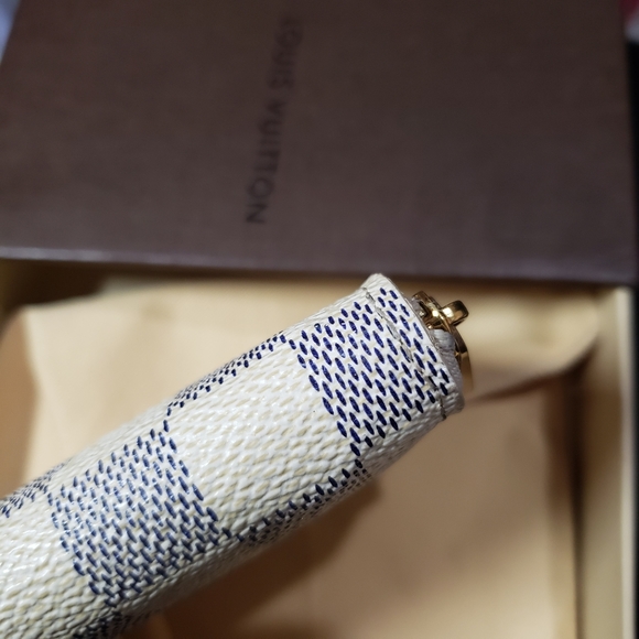 5️⃣0️⃣0️⃣Auth LV Zippy coin purse Damier Azur - Picture 2 of 13